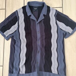 Abercrombie & Fitch Men’s Knit Sweater Polo Shirt